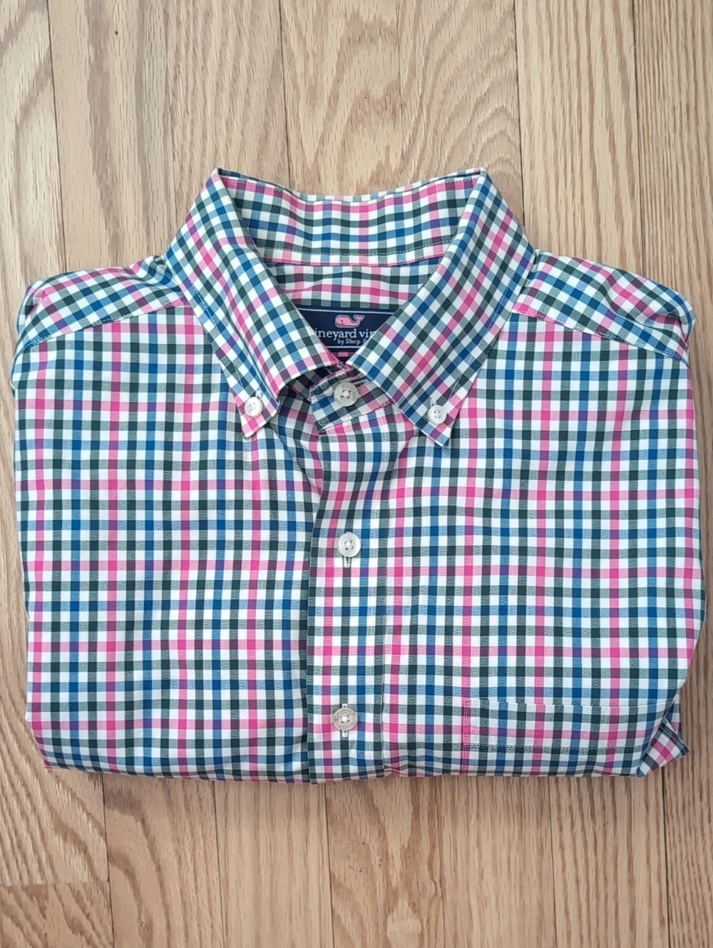 Vineyard Vines Men’s Button-Down Murray Shirt - Medium Classic Fit